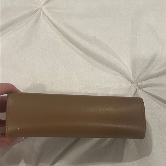 NWOT Burberry Tan Leather Eyeglass Case - Picture 4 of 5